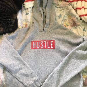 Rue 21 cropped hoodie